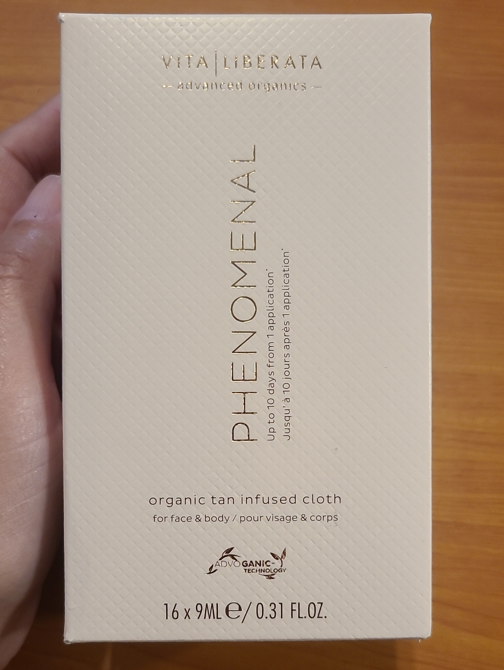 Vita Liberata Phenomenal Organic Tan Infused Cloths